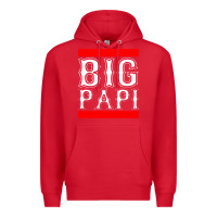Red big papi Premium Hoodie - PixelFlow
