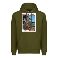 Army Green Wendy torrance vinatge baseball card Premium Hoodie - PixelFlow