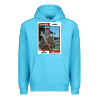Ocean Blue Wendy torrance vinatge baseball card Premium Hoodie - PixelFlow