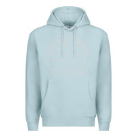Blue Mist Crass   There Is No  Authority But Yourself Classic Premium Hoodie - PixelFlow