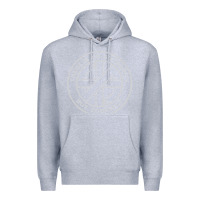 Heather Grey Crass   There Is No  Authority But Yourself Classic Premium Hoodie - PixelFlow