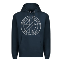 Navy Crass   There Is No  Authority But Yourself Classic Premium Hoodie - PixelFlow