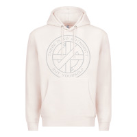 Pale Pink Crass   There Is No  Authority But Yourself Classic Premium Hoodie - PixelFlow