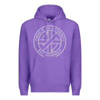 Purple Crass   There Is No  Authority But Yourself Classic Premium Hoodie - PixelFlow