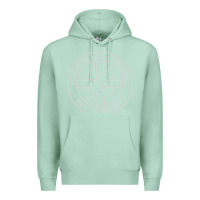 Seafoam Crass   There Is No  Authority But Yourself Classic Premium Hoodie - PixelFlow