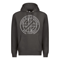 Smoke Crass   There Is No  Authority But Yourself Classic Premium Hoodie - PixelFlow