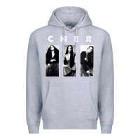 Heather Grey Cher, Cher Heart of Stone, Cher Cher Cher Cher Cher, Cher Cher Cher Ch Premium Hoodie - PixelFlow
