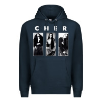Navy Cher, Cher Heart of Stone, Cher Cher Cher Cher Cher, Cher Cher Cher Ch Premium Hoodie - PixelFlow