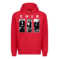 Red Cher, Cher Heart of Stone, Cher Cher Cher Cher Cher, Cher Cher Cher Ch Premium Hoodie - PixelFlow