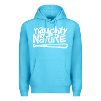 Ocean Blue naughty by nature Premium Hoodie - PixelFlow
