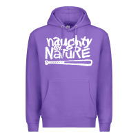 Purple naughty by nature Premium Hoodie - PixelFlow