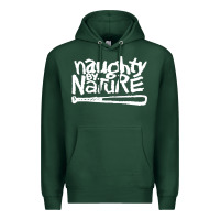 Sports Green naughty by nature Premium Hoodie - PixelFlow