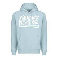 Blue Mist naughty by nature Premium Hoodie - PixelFlow