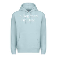 Blue Mist in dog years i'm dead Premium Hoodie - PixelFlow