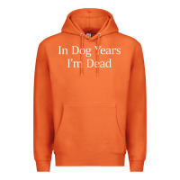 Carrot in dog years i'm dead Premium Hoodie - PixelFlow