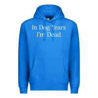 True Royal in dog years i'm dead Premium Hoodie - PixelFlow