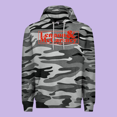 Lennon & Mccartney Classic Premium Hoodie Designed By Pixelflow