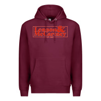Burgundy lennon & mccartney Classic Premium Hoodie - PixelFlow