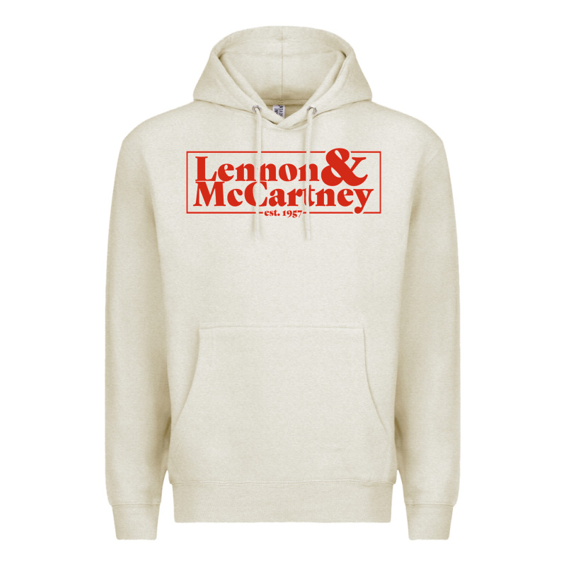 Lennon & Mccartney Classic Premium Hoodie by PixelFlow | Teevron