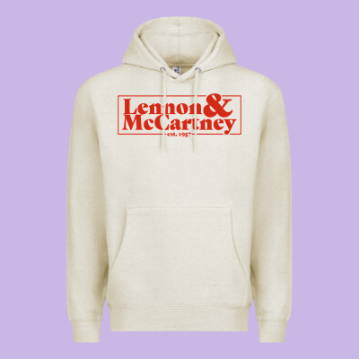 Lennon & Mccartney Classic Premium Hoodie Designed By Pixelflow