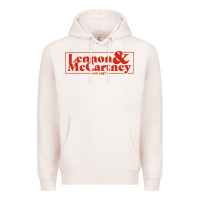 Pale Pink lennon & mccartney Classic Premium Hoodie - PixelFlow