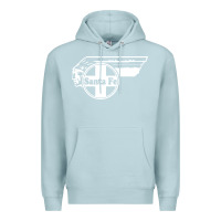 Blue Mist big chief clean santa fe railroad Premium Hoodie - PixelFlow