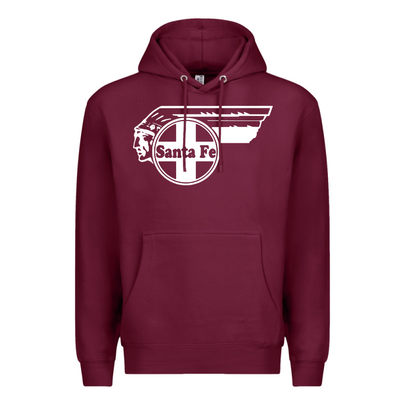 Big Chief Clean Santa Fe Railroad Premium Hoodie by PixelFlow | Teevron