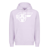 Lilac big chief clean santa fe railroad Premium Hoodie - PixelFlow