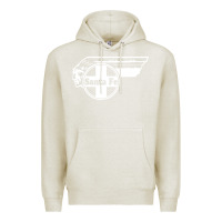 Oatmeal Heather big chief clean santa fe railroad Premium Hoodie - PixelFlow