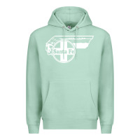 Seafoam big chief clean santa fe railroad Premium Hoodie - PixelFlow