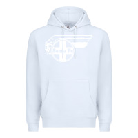 White big chief clean santa fe railroad Premium Hoodie - PixelFlow