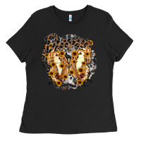 Black dreamer butterfly Ladies Tee - RacoonDesign