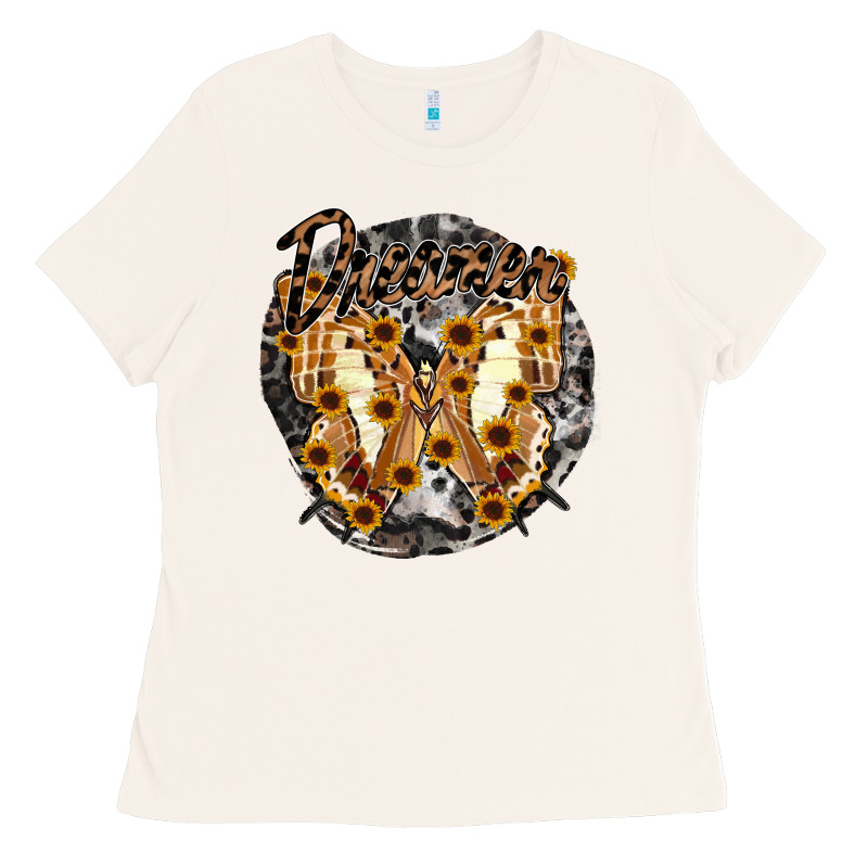 Dreamer Butterfly Ladies Tee by RacoonDesign | Teevron