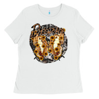 White dreamer butterfly Ladies Tee - RacoonDesign