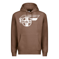 Chestnut big chief clean santa fe railroad Premium Hoodie - PixelFlow