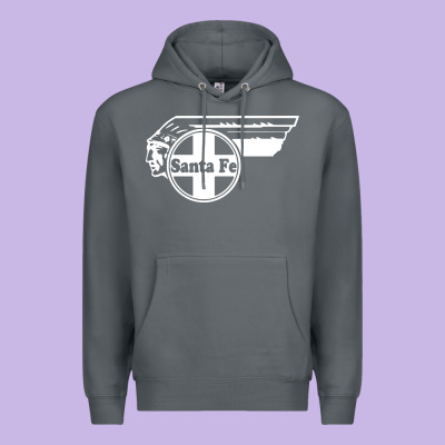 Big Chief Clean Santa Fe Railroad Premium Hoodie Designed By Pixelflow