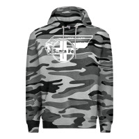 Slate Camo big chief clean santa fe railroad Premium Hoodie - PixelFlow