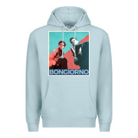 Blue Mist Inglorious Basterds - Bongiorno poster GIFT Premium Hoodie - PixelFlow