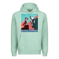 Seafoam Inglorious Basterds - Bongiorno poster GIFT Premium Hoodie - PixelFlow