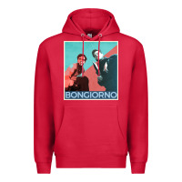 Cardinal Inglorious Basterds - Bongiorno poster GIFT Premium Hoodie - PixelFlow