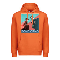 Carrot Inglorious Basterds - Bongiorno poster GIFT Premium Hoodie - PixelFlow