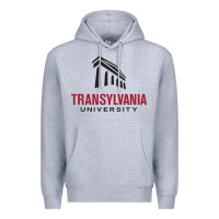 Heather Grey transylvania university Premium Hoodie - PixelFlow
