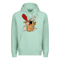 Seafoam captain caveman captain caveman unga bunga premium t shirt Premium Hoodie - PixelFlow