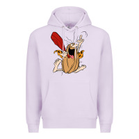 Lilac captain caveman captain caveman unga bunga premium t shirt Premium Hoodie - PixelFlow