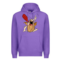 Purple captain caveman captain caveman unga bunga premium t shirt Premium Hoodie - PixelFlow