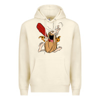 Sandshell captain caveman captain caveman unga bunga premium t shirt Premium Hoodie - PixelFlow