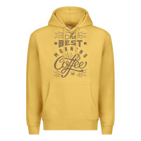 Antique Gold The Best Morning Coffee Premium Hoodie - PixelFlow