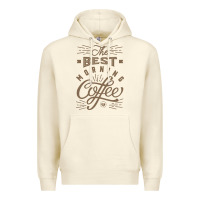 Sandshell The Best Morning Coffee Premium Hoodie - PixelFlow