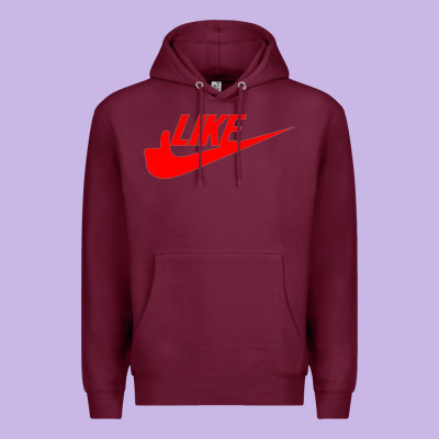 Like Premium Hoodie Designed By Pixelflow