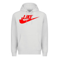 Dove Grey like Premium Hoodie - PixelFlow